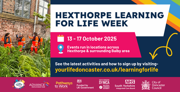 Learning for Life Week - 13-17 October - Hexthorpe